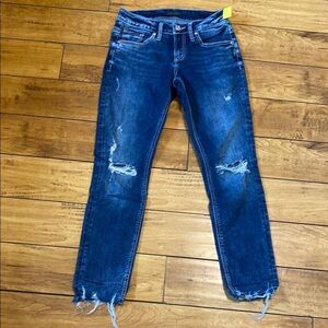 Silver boyfriend Jeans